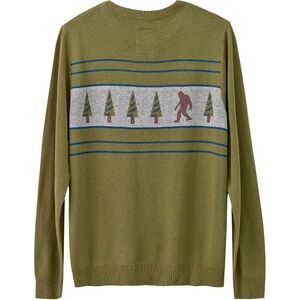 KAVU Highline Sasquatch Fun Jumper - Army Green - Sz 2 / M